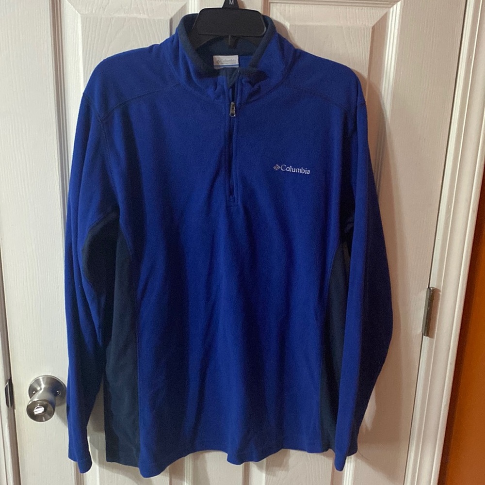 Columbia 1/4 zip fleece pullover